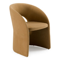 Digby Modern Tan Fabric Dining Chair