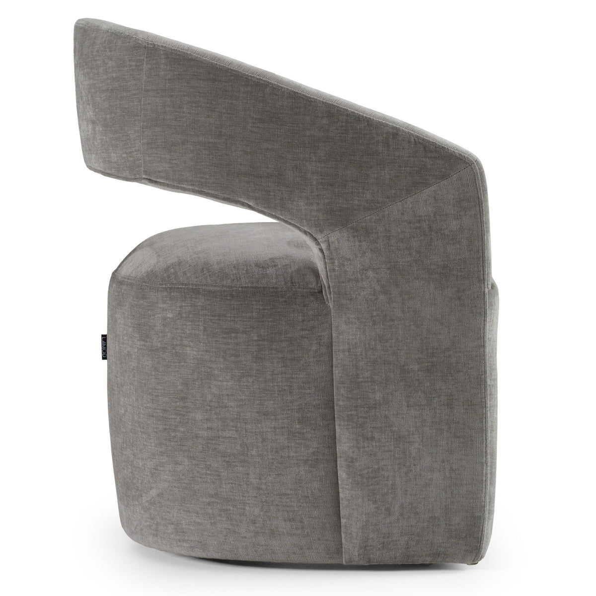 Gastra Grey Modern Fabric Dining Chair