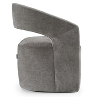 Gastra Grey Modern Fabric Dining Chair