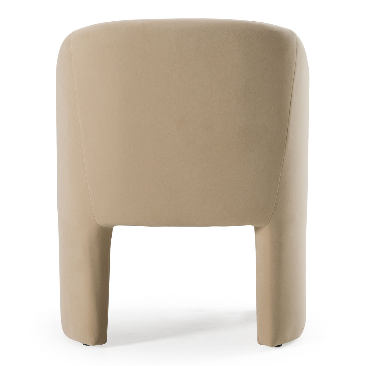 Akiko Modern Beige Fabric Dining Chair