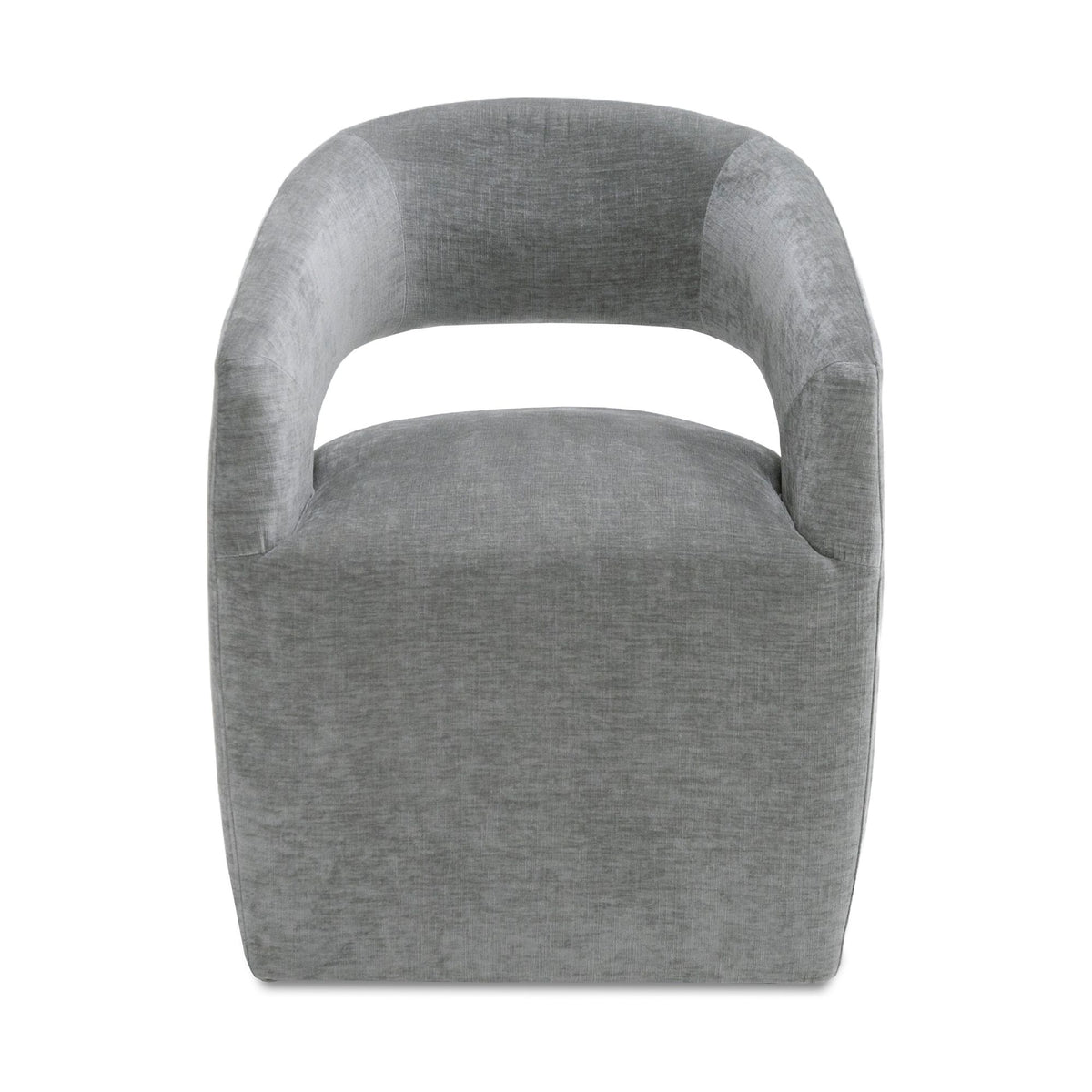 Gastra Grey Modern Fabric Dining Chair