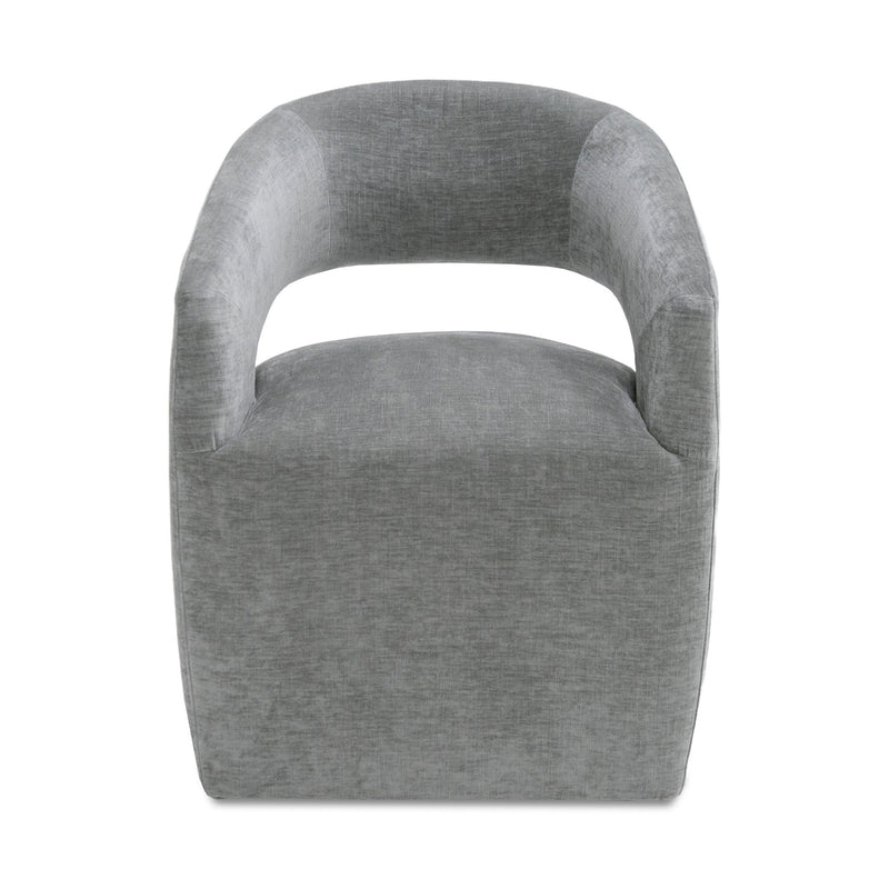 Gastra Grey Modern Fabric Dining Chair