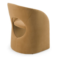 Digby Modern Tan Fabric Dining Chair