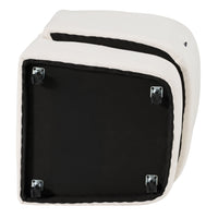 Devorah Modern Ivory Fabric Dining Chair