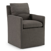 Chelseah Modern Grey Fabric Dining Chair