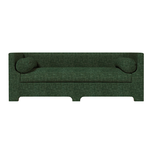 Pippa 84" Classic/Modern Green Custom Sofa
