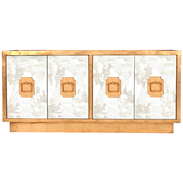 Ghazni 60" Gold Leaf Sideboard