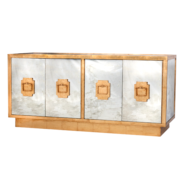 Ghazni 60" Gold Leaf Sideboard