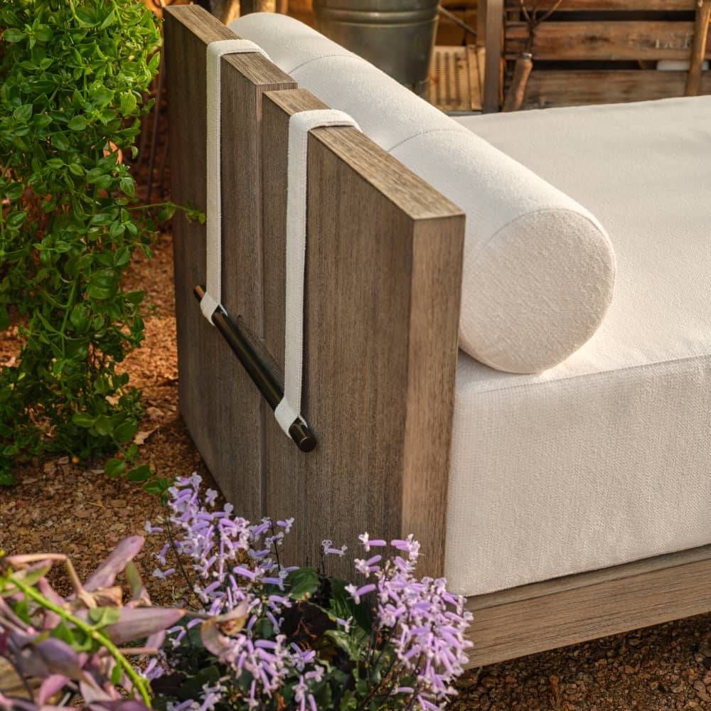 Dominic 71" Performance Boucle Outdoor Daybed