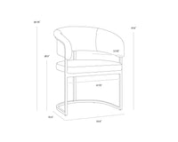 Marris Teal & Gold Dining Chair