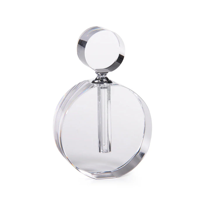 Florence Modern Round Glass Perfume Bottle - Large (Set of 2)