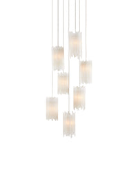 Escenia 7-Light Round Multi-Drop Pendant