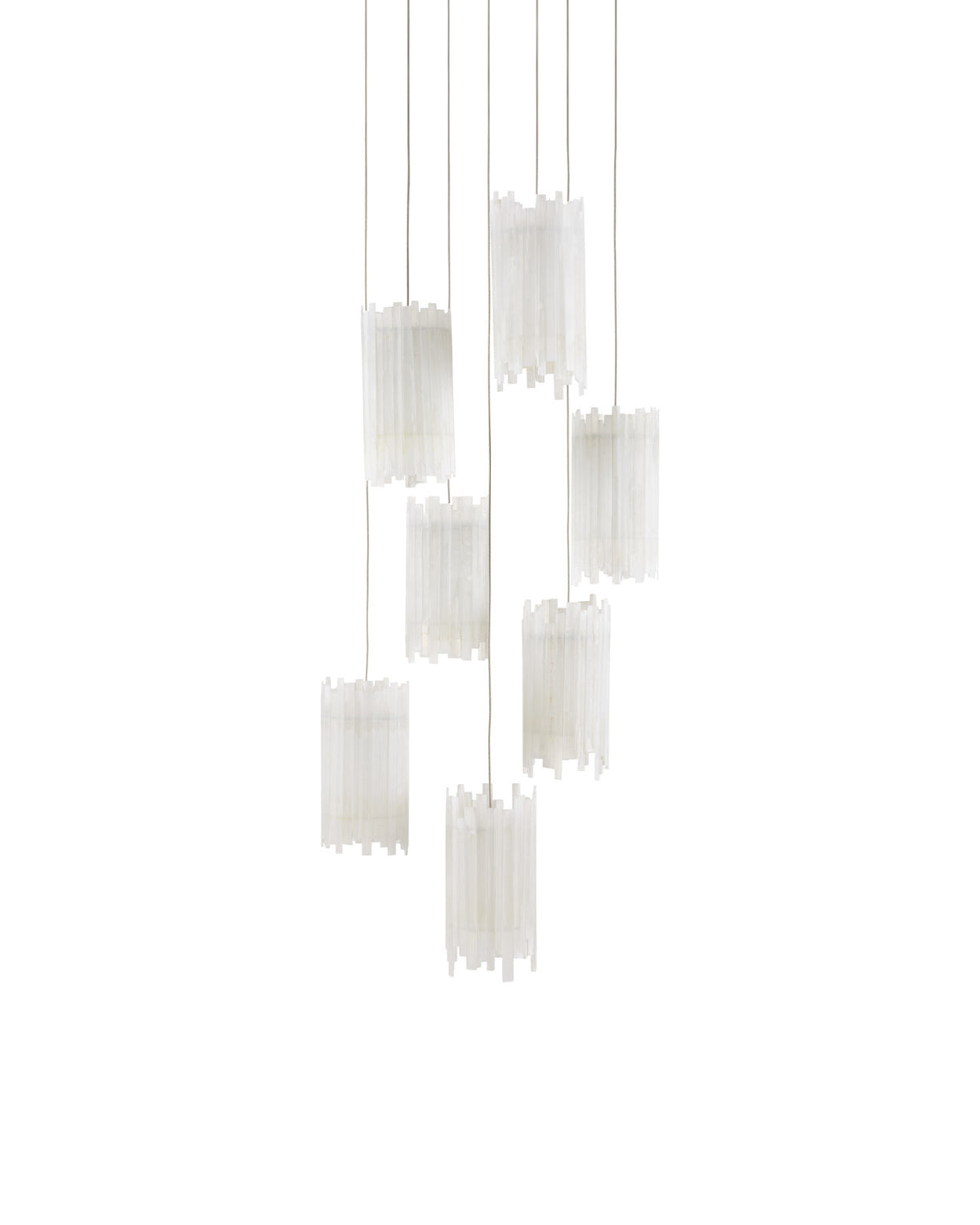 Escenia 7-Light Round Multi-Drop Pendant