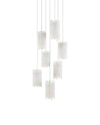 Escenia 7-Light Round Multi-Drop Pendant