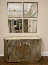 Arielle Selenite Crystal Mirror