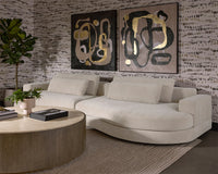 Baela 145" Cream Sofa