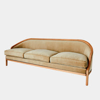 Viktoria 95.75" Tailored Light Sage Velvet Sofa