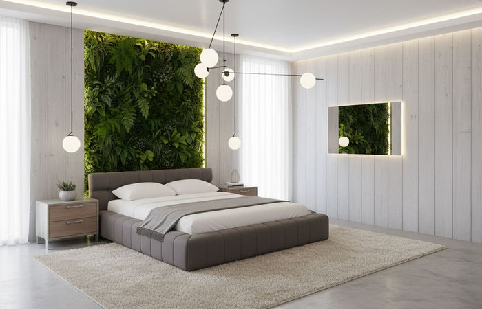 Diva Modern Tufted Grey Bed