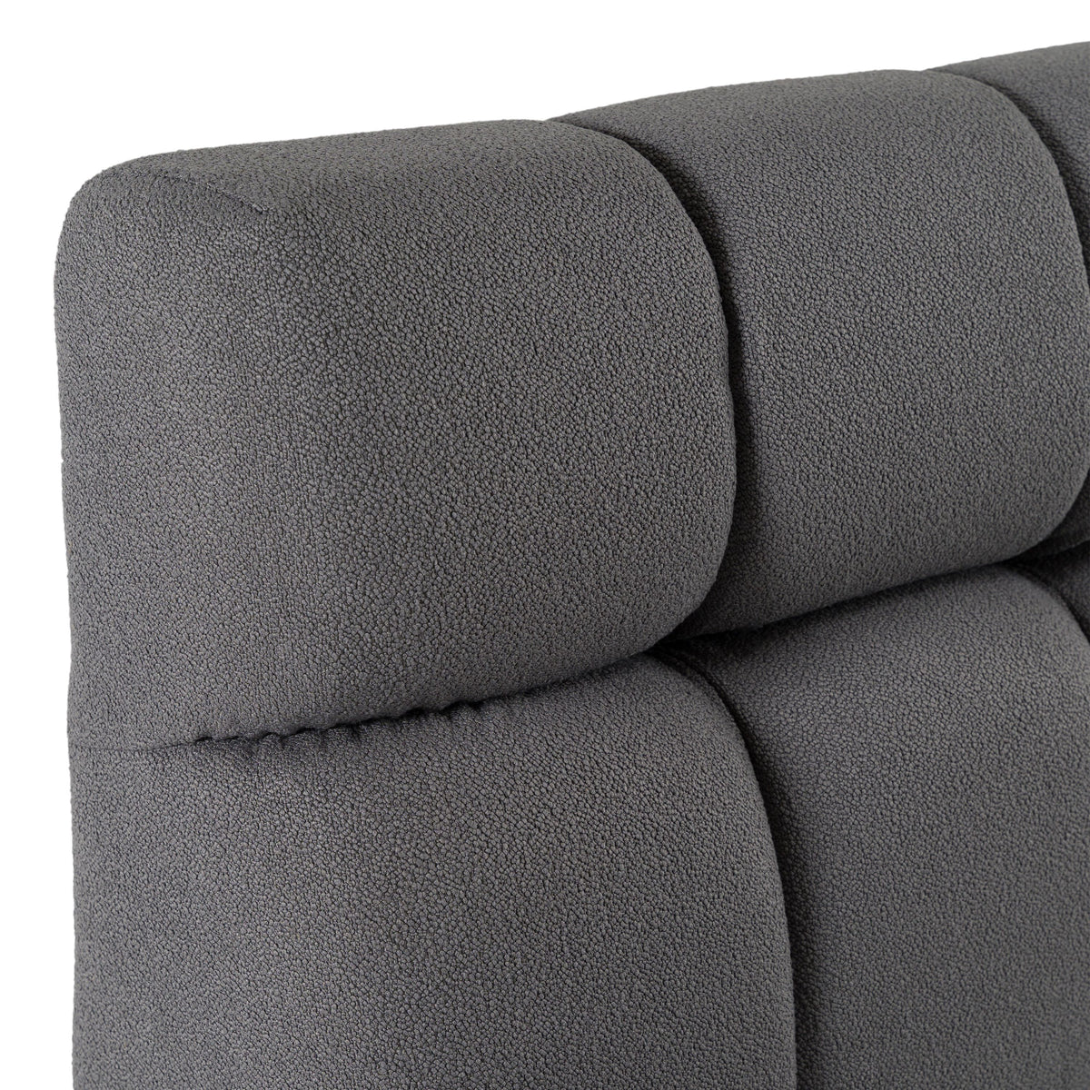 Diva Modern Tufted Grey Bed