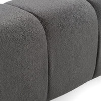 Diva Modern Tufted Grey Bed