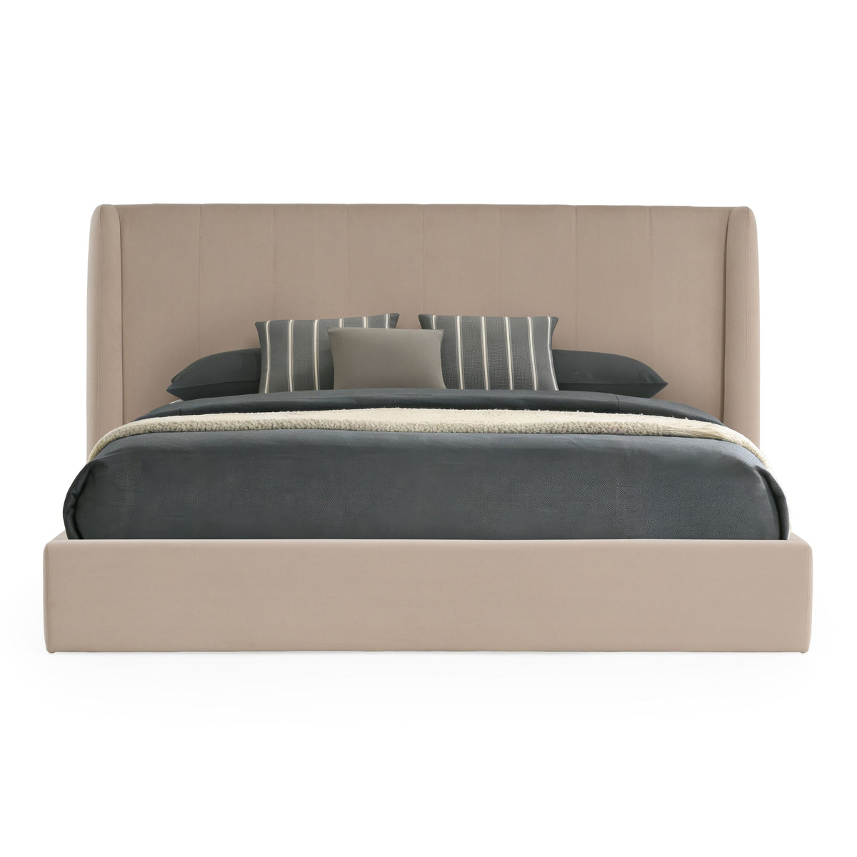 Renee Modern Tan Bed