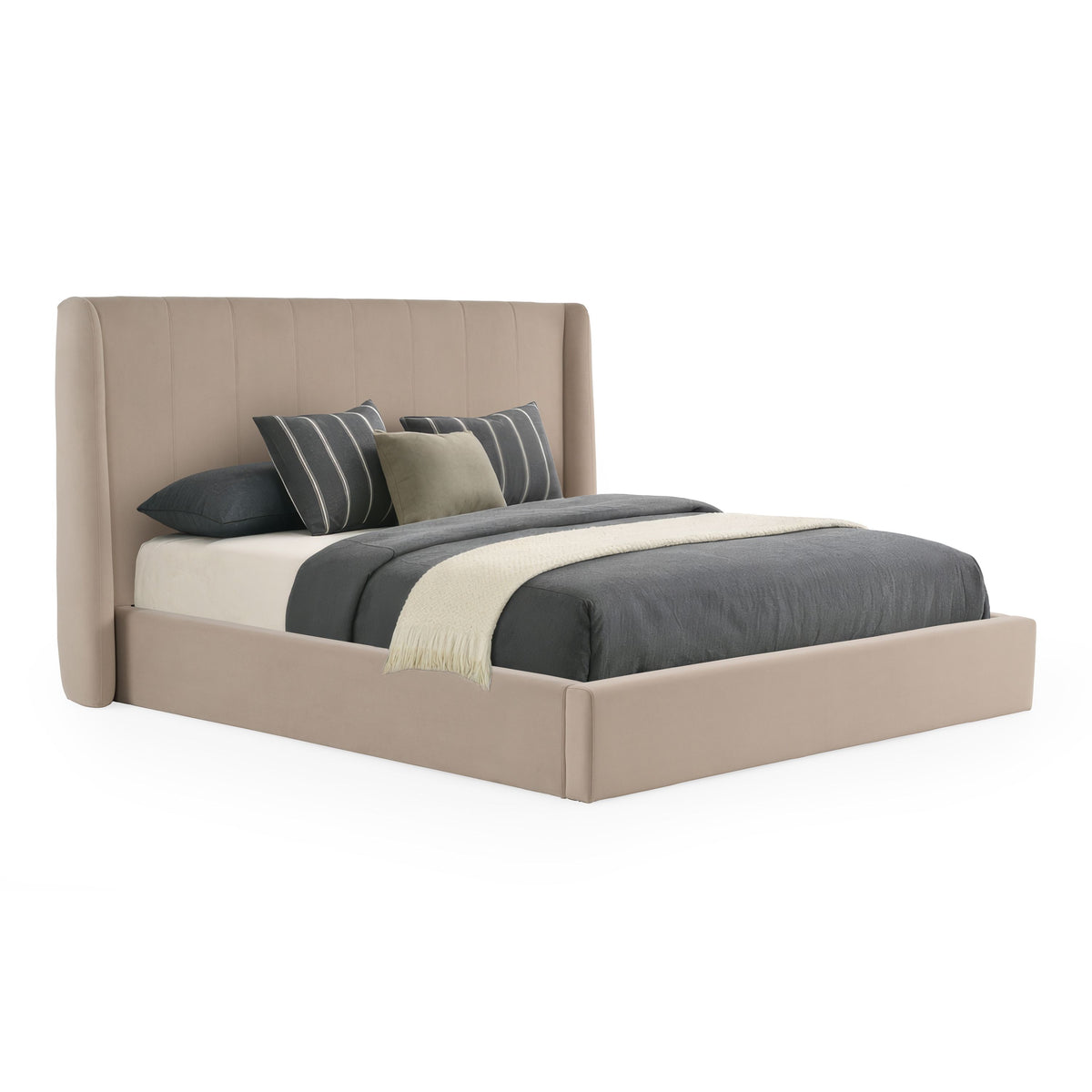 Renee Modern Tan Bed