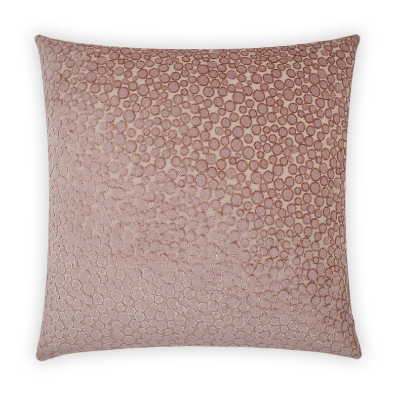 Tiffany Superior Quality Luxurious Blush Polka Dot Pillow
