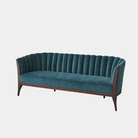 Channel 80" Dragonfly Velvet Sofa