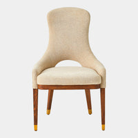 Lola Stain Resistant Boucle Dining Chair