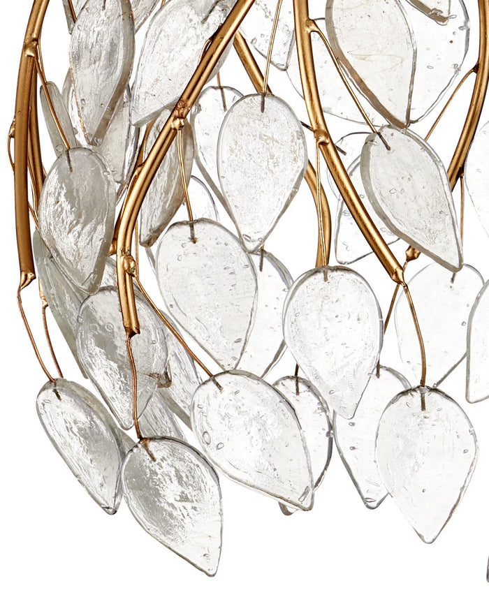Illuminated Branches 15-Light Linear Multi-Drop Pendant