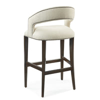 Ania Linen Bar Stool