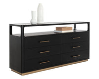 Danette Black & Gold Dresser