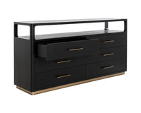 Danette Black & Gold Dresser