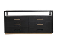Danette Black & Gold Dresser