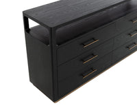 Danette Black & Gold Dresser