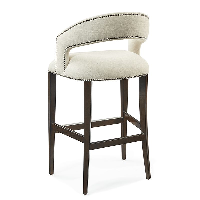 Ania Linen Counter Stool