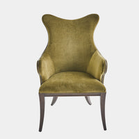 Soho Moss Velvet Chair