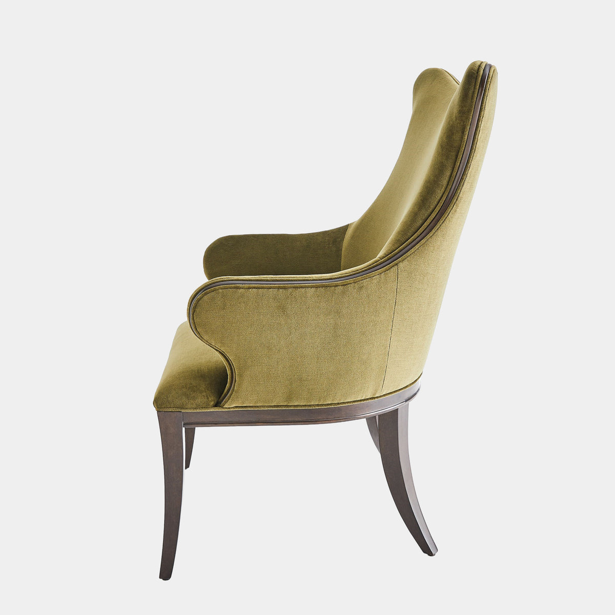 Soho Moss Velvet Chair