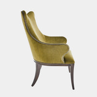 Soho Moss Velvet Chair