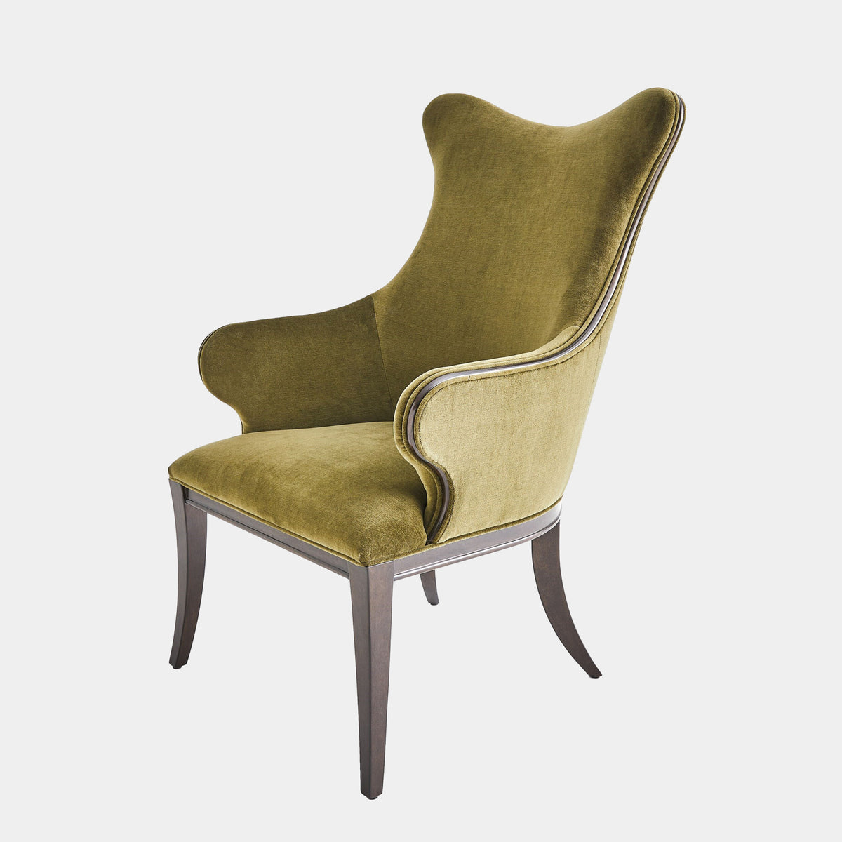 Soho Moss Velvet Chair
