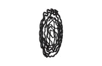 Vine Large Black 50” Wall Flower