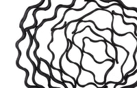 Vine Large Black 50” Wall Flower