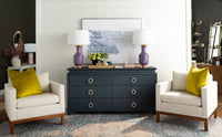 Vani 66' Extra Large Storm Blue Dresser