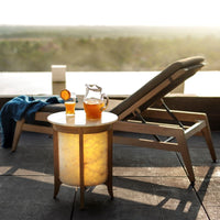 Lumiere Outdoor Teak Chaise