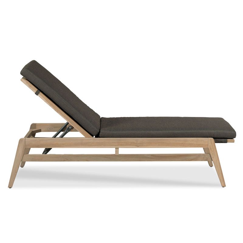 Lumiere Outdoor Teak Chaise
