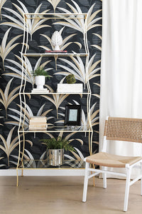 Charlotte White & Woven Dining Chair