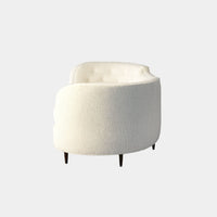 Lauren 90" Stylishly Curved Sofa With Legs