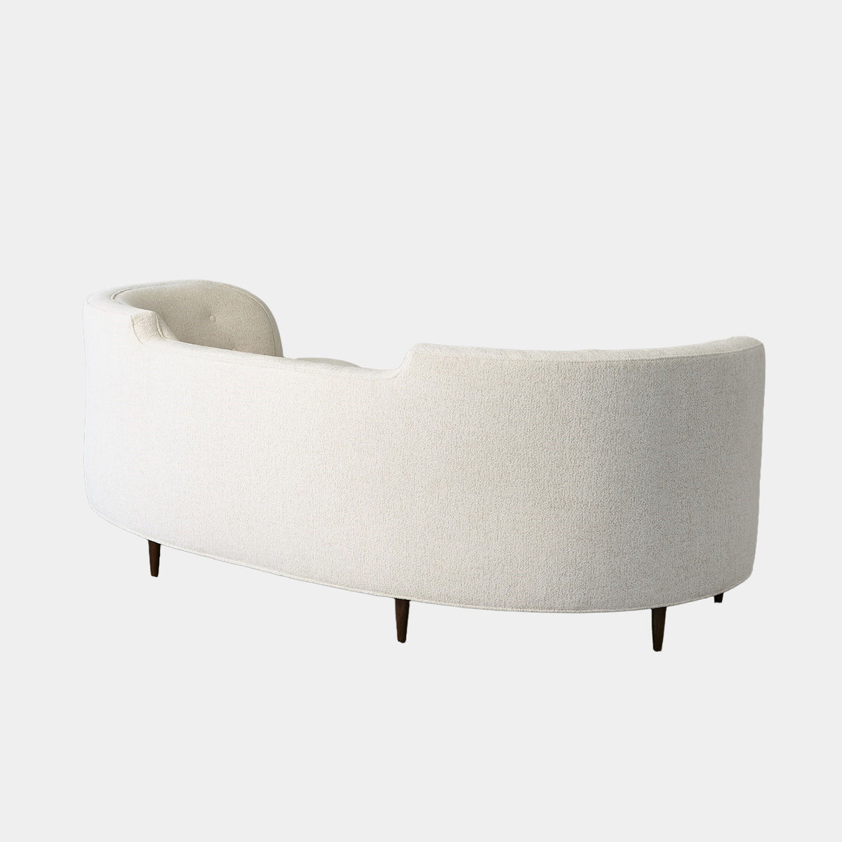 Lauren 90" Stylishly Curved Sofa With Legs