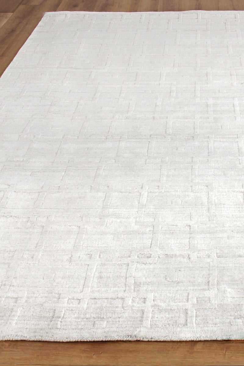 Cleo Textured Ivory Area Rug - Elegance Collection
