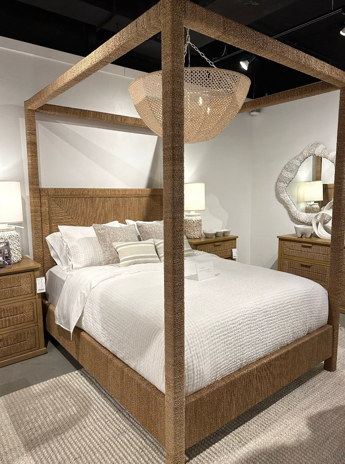 Woodside Natural Canopy Bed